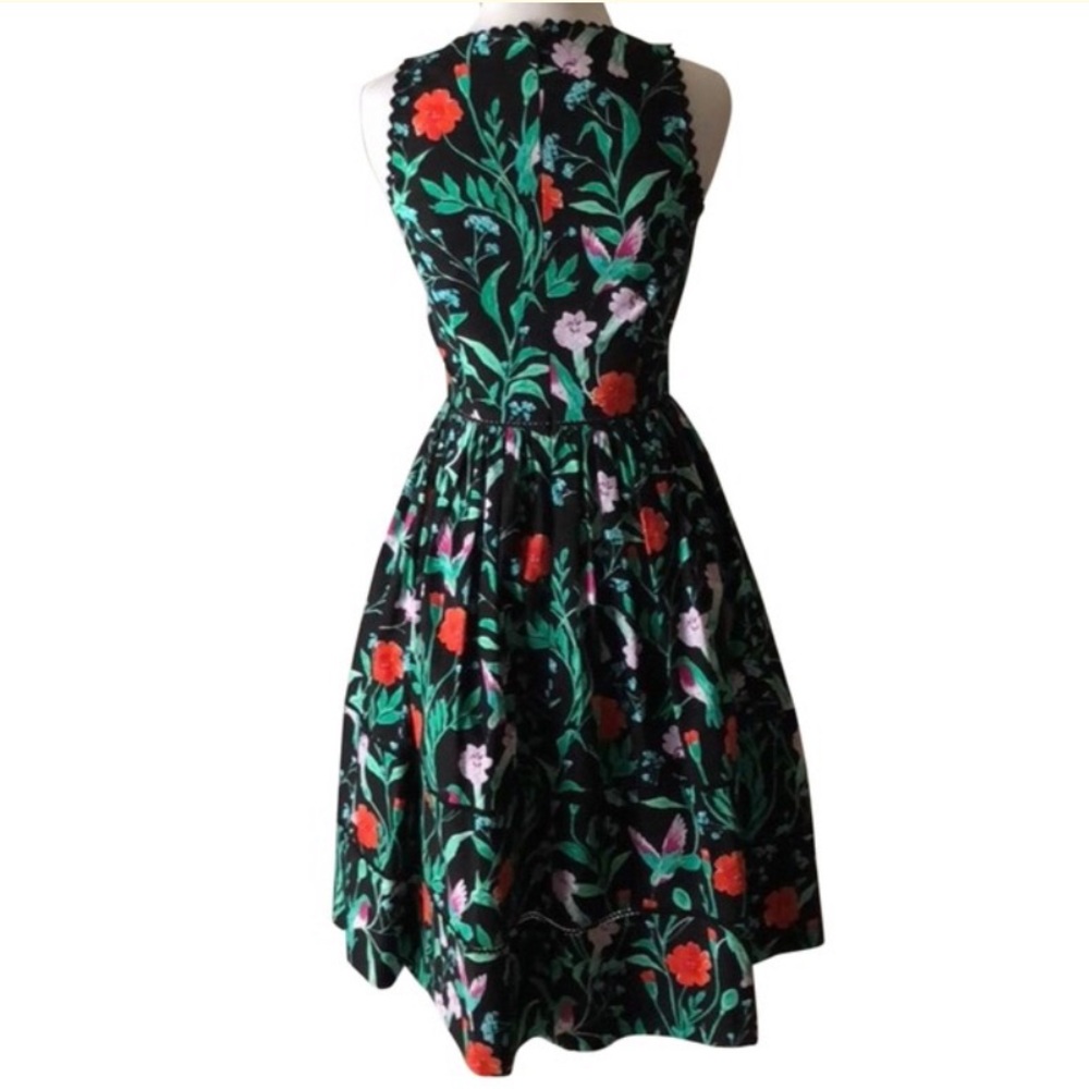 Kate Spade Jardin Hummingbird Dress - Picture 2 of 5
